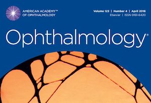 Publicación Ophtalmology