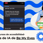 Tutorial – Funciones de IA de Be My Eyes