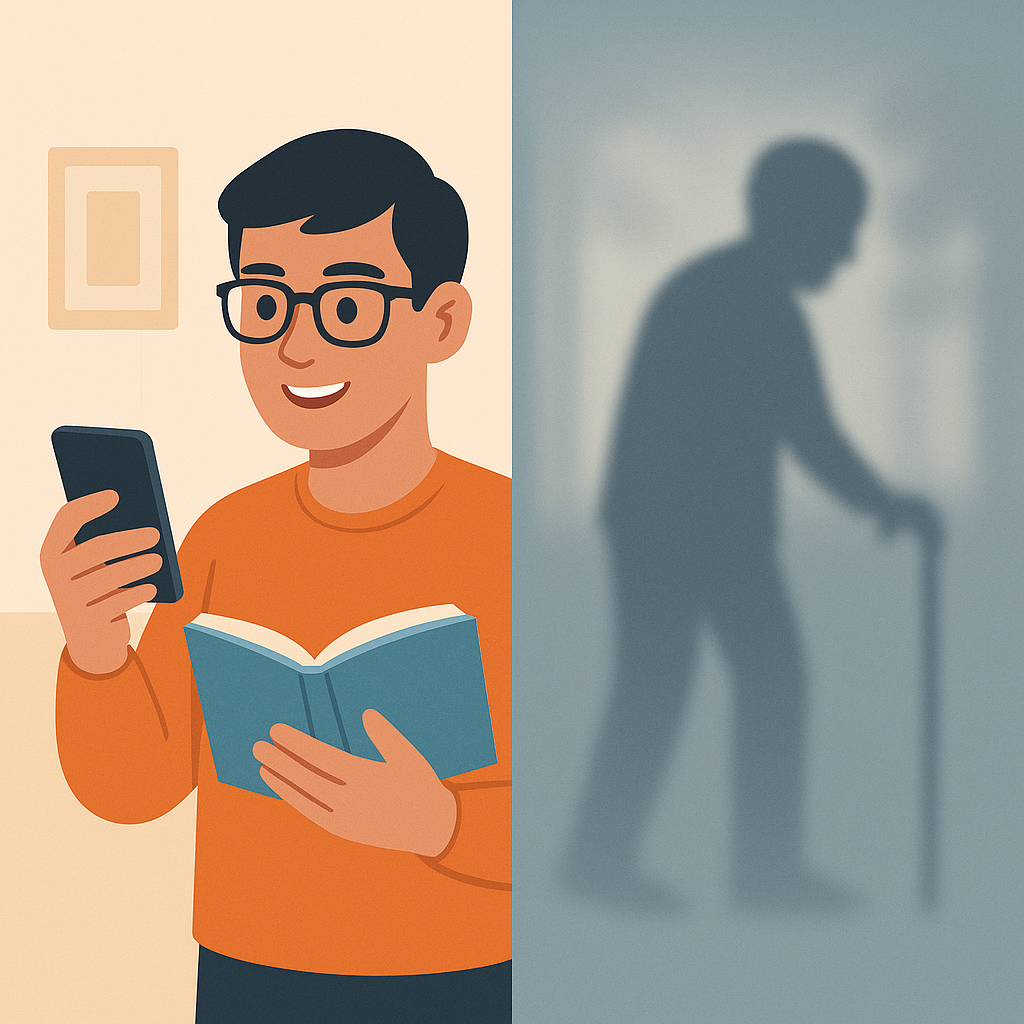 Comparación entre vida activa con prevención y pérdida de visión por miopía magna.
